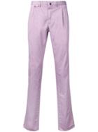 Incotex Tailored Trousers - Pink & Purple