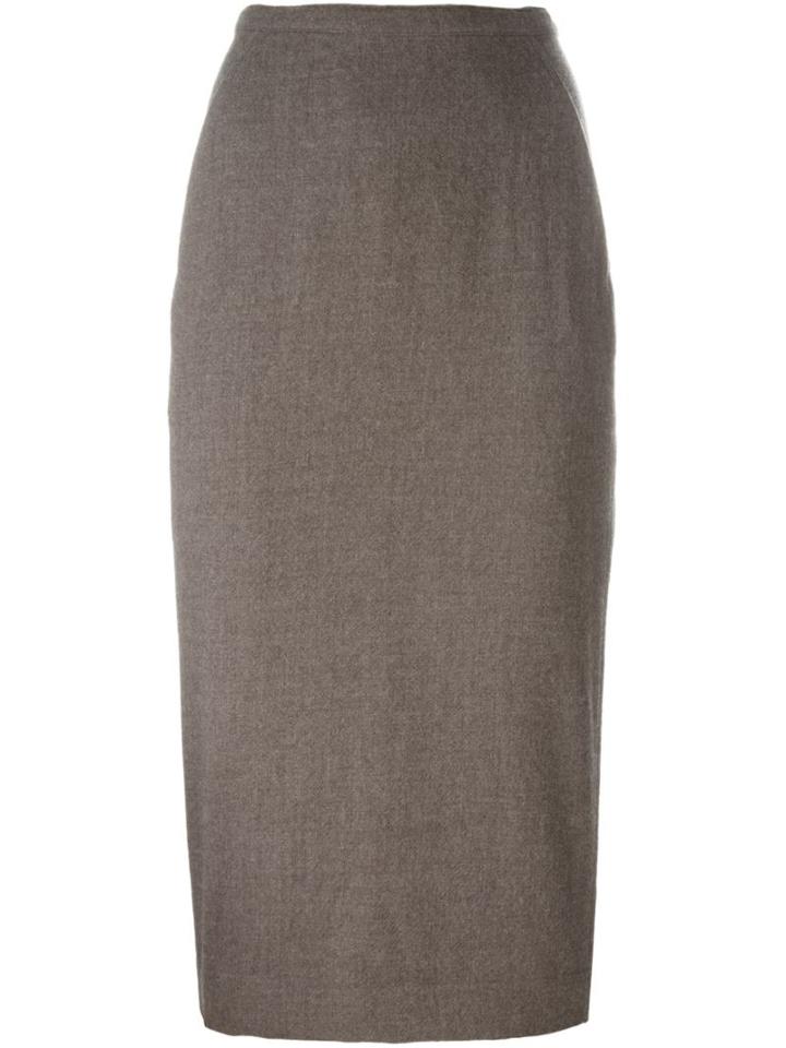 Rick Owens Midi Pencil Skirt
