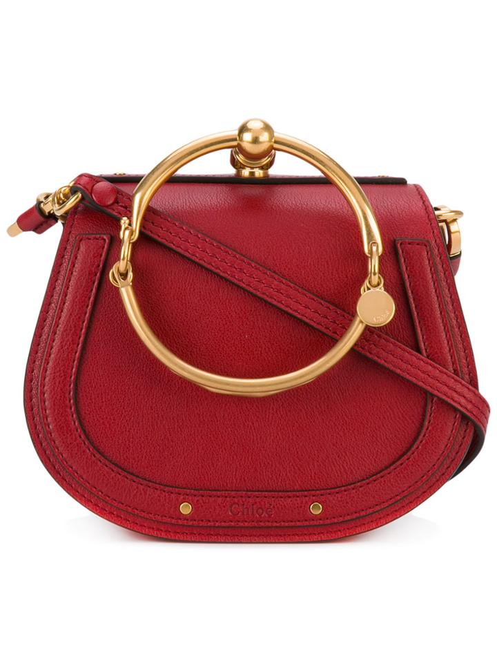 Chloé Small 'nile' Bracelet Bag - Pink & Purple
