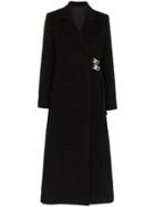 Alyx Double-breasted Wool Buckle Coat - Black