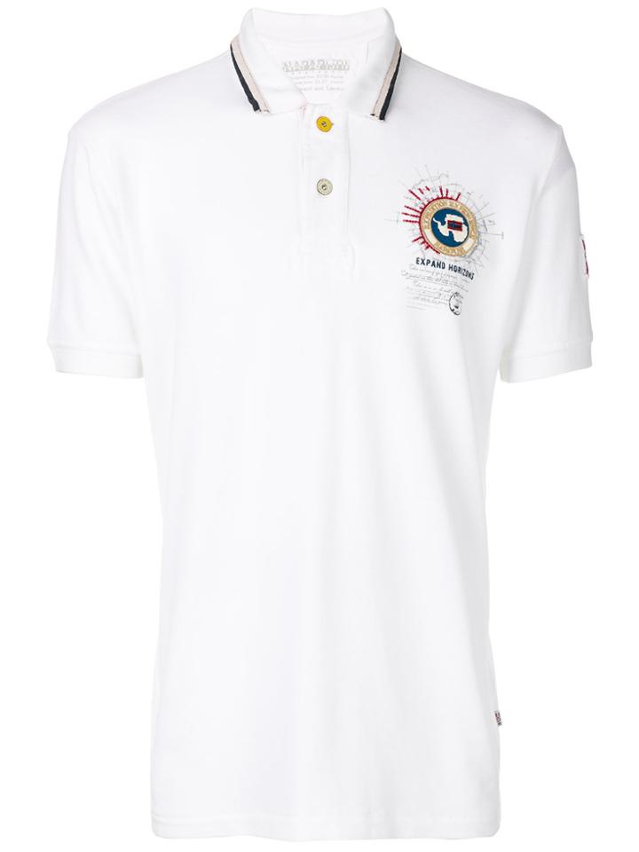 Napapijri Gandy Polo Shirt - White