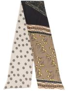Etro All-over Floral Print Scarf - Black