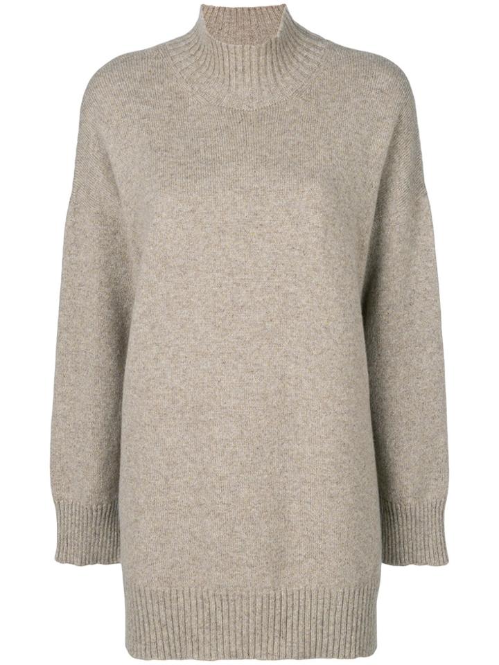 Pringle Of Scotland Roll Neck Sweater - Nude & Neutrals