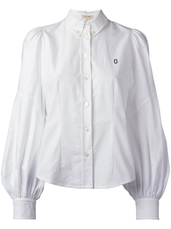 Marc Jacobs Classic Shirt, Women's, Size: 6, White, Cotton
