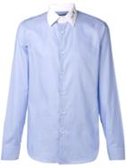 Gucci Contrasting Collar Shirt - Blue
