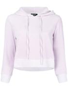 Juicy Couture Swarovski Personalisable Velour Hooded Pullover - Pink
