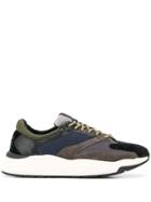 Brimarts Panelled Colour Block Sneakers - Grey