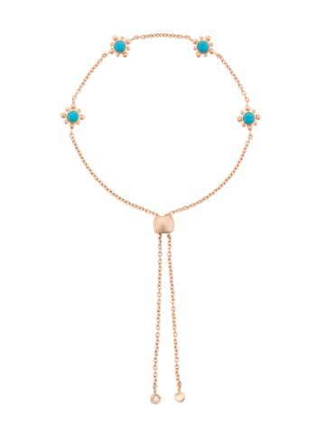 Astley Clarke Turquoise Floris Kula Bracelet - Metallic