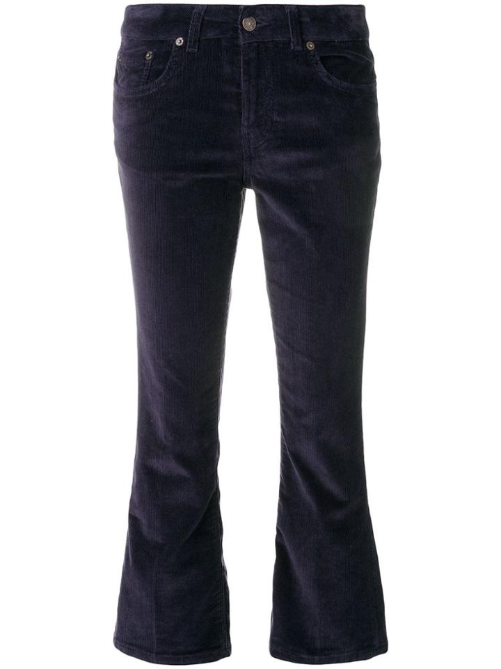 6397 Cropped Trousers - Blue