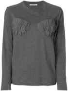 Marni Girocollo Long Sleeved Top - Grey