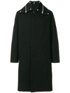 Givenchy Zip Collar Coat - Black