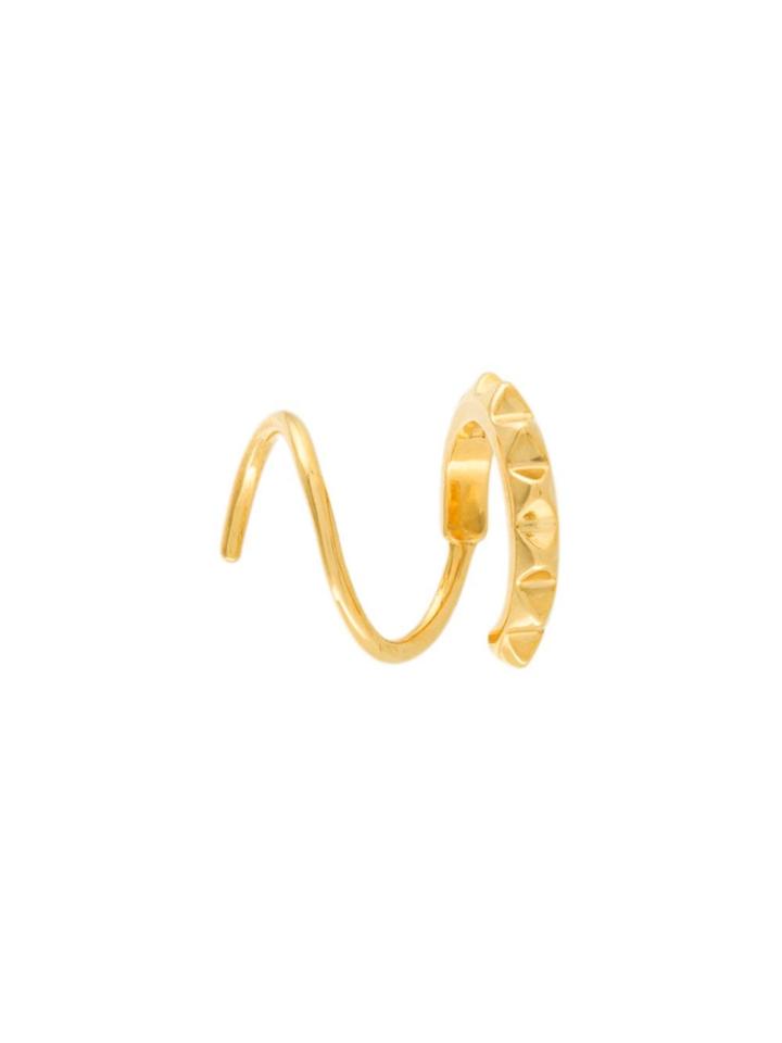 Maria Black 'klaxon' Twirl Earring - Metallic