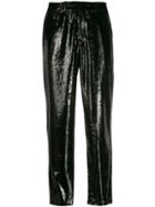 Rta Cropped Fitted Trousers - Black