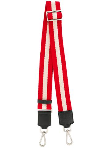 Gum Striped Bag Strap - Red