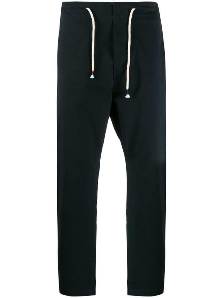 The Silted Company Straight-leg Trousers - Blue