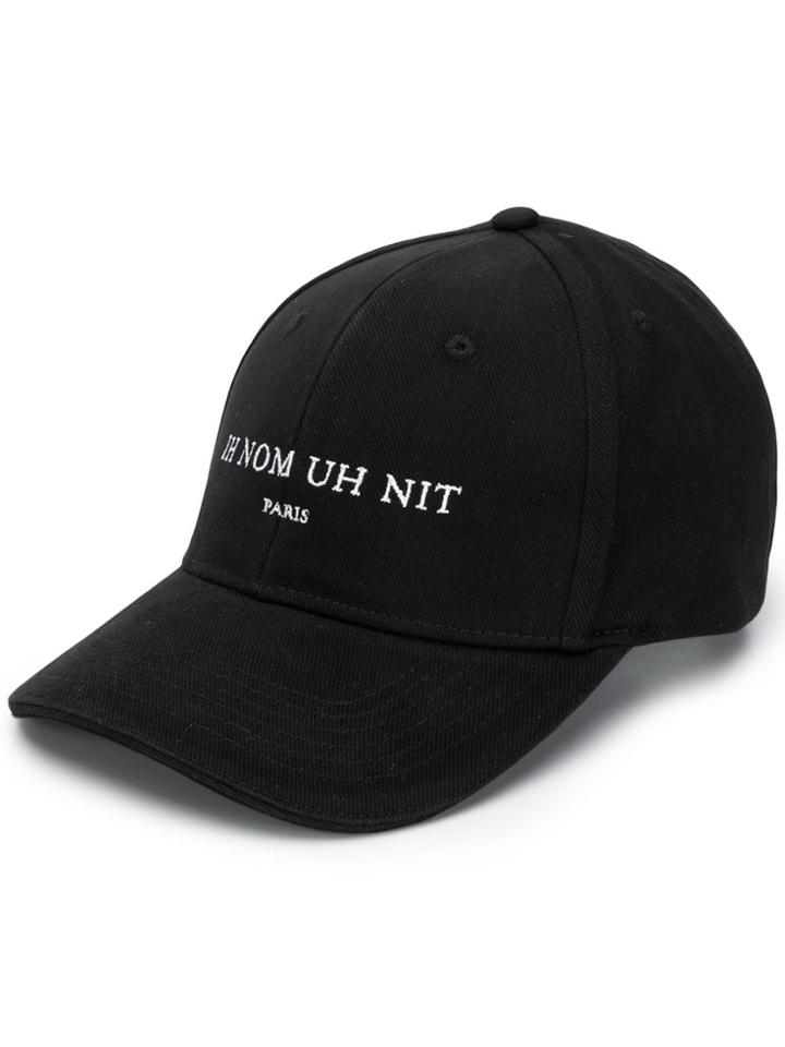 Ih Nom Uh Nit Embroidered Logo Cap - Black