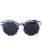 Dior Eyewear Speckled Frame Sunglasses - Pink & Purple