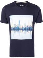 Fefè Skyline Print T-shirt - Blue