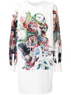 Comme Des Garçons Homme Plus Oversized Toy Print Shirt - White