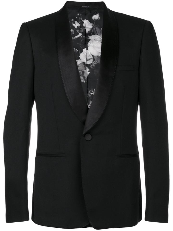 Alexander Mcqueen Tuxedo Blazer - Black