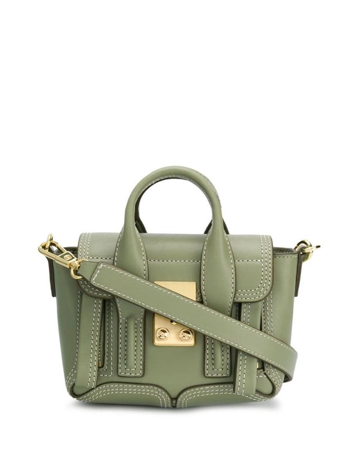 3.1 Phillip Lim Pashli Nano Satchel - Green