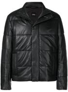 Boss Hugo Boss Quilted Buttoned Jacket - Black