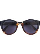 Fendi Eyewear - Driver Acetate Sunglasses - Women - Acetate/glass - One Size, Brown, Acetate/glass
