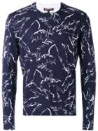 Michael Kors Palm Print Sweatshirt - Blue