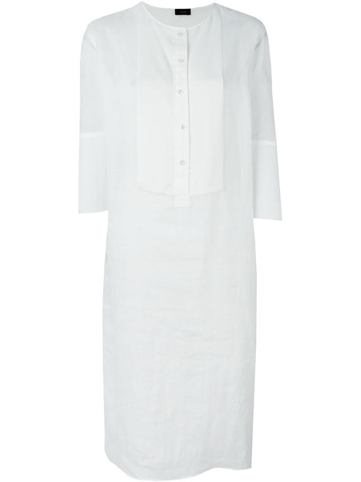 Joseph 'thea' Dress, Women's, Size: 40, White, Silk/ramie