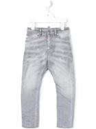 Dsquared2 Kids Distressed Jeans, Boy's, Size: 10 Yrs, Grey