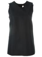 Marni Split-back Top, Women's, Size: 42, Black, Polyester