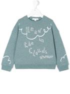 Burberry Kids - Clemy Sweatshirt - Kids - Cotton - 12 Yrs, Blue