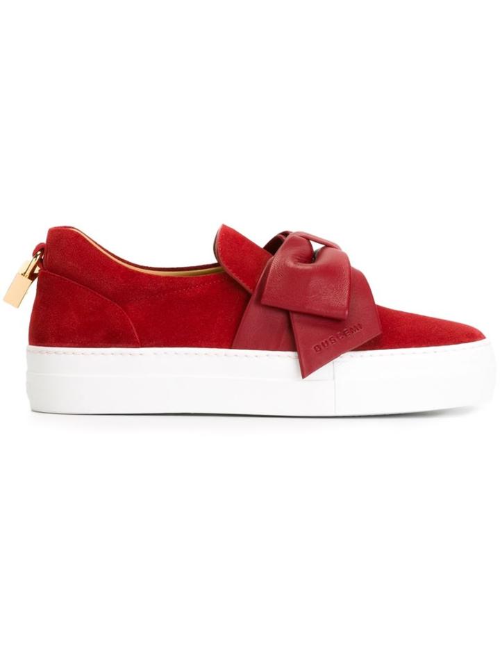Buscemi Bow Slip-on Sneakers