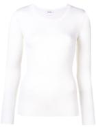 P.a.r.o.s.h. Ribbed Jumper - White