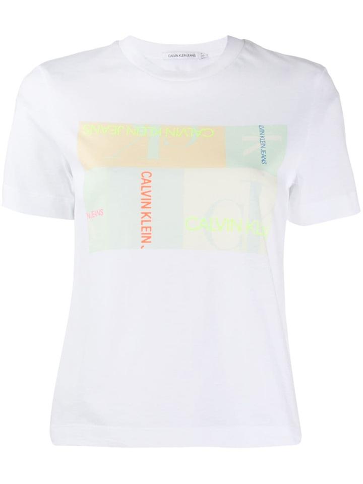 Calvin Klein Jeans Graphic-print T-shirt - White