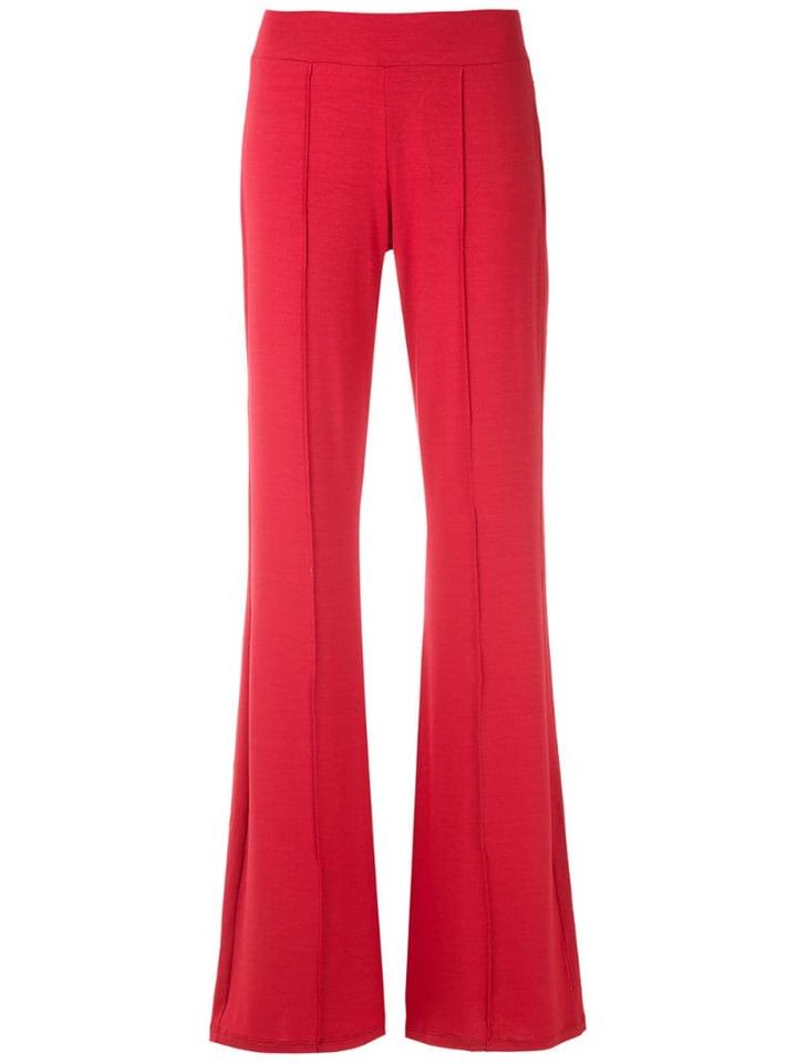 Lygia & Nanny Pelican Wide-leg Trousers - Red