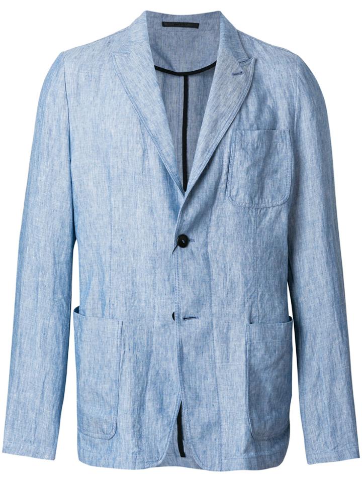 Giorgio Armani Casual Blazer - Blue