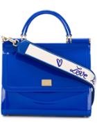 Dolce & Gabbana Large Sicily Tote Bag - Blue