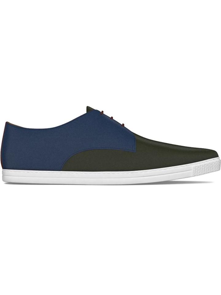 Myswear Dean Sneakers, Men's, Size: 42, Blue, Nappa Leather/rubber