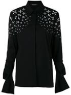 Neil Barrett Printed Star Shirt - Black