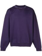 Acne Studios Flogho Sweatshirt - Purple