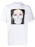 Palm Angels Logo Graphic Print T-shirt - White
