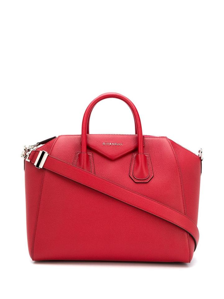 Givenchy Medium Antigona Bag - Red