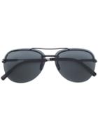 Bulgari Aviator-style Sunglasses - Black