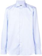 Corneliani Micro-pattern Shirt - Blue