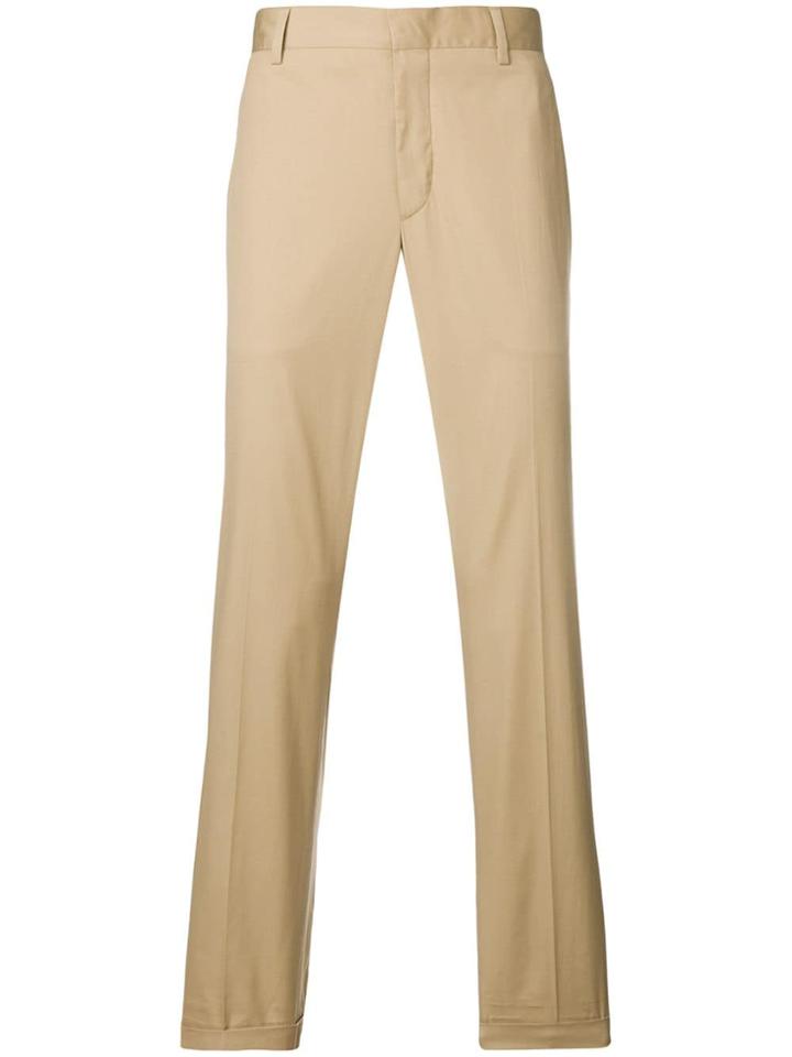 Prada Straight Leg Trousers - Neutrals