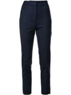 Oscar De La Renta Slim Tailored Trousers - Black