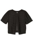 The Upside Perforated T-shirt - Black