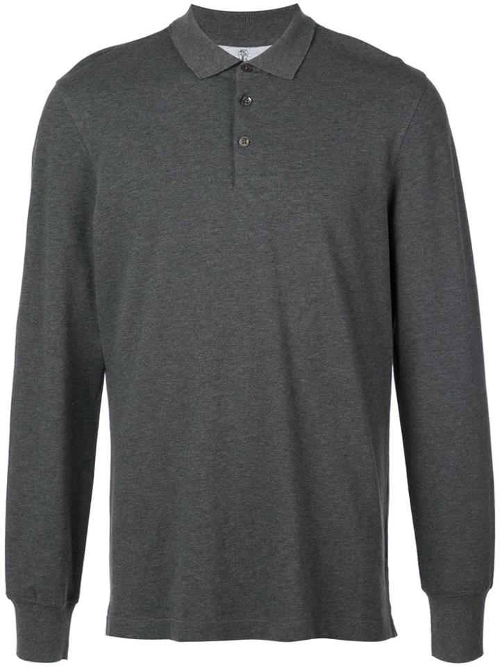Brunello Cucinelli Polo Shirt - Grey