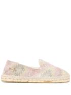 Manebi Aztec Print Espadrilles - Neutrals